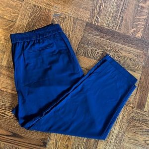Brand new navy blue Storq elastic waist maternity pants